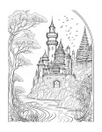 Castelo para colorir (44)