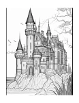 Castelo para colorir (45)