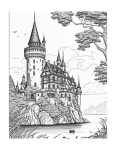 Castelo para colorir (46)