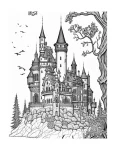Castelo para colorir (47)