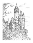 Castelo para colorir (61)