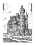 Castelo para colorir (63)