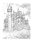 Castelo para colorir (64)