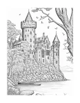 Castelo para colorir (65)