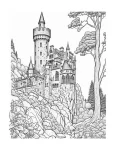 Castelo para colorir (68)