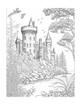 Castelo para colorir (69)
