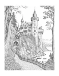Castelo para colorir (7)