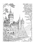 Castelo para colorir (70)
