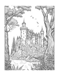 Castelo para colorir (75)