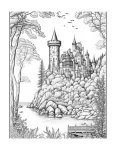 Castelo para colorir (8)