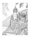 Castelo para colorir (80)