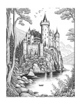 Castelo para colorir (81)