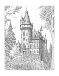 Castelo para colorir (9)
