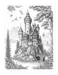 Castelo para colorir (99)