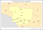 Mapa de Mato Grosso