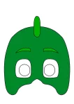 Máscara Lagartixo para imprimir (1)