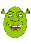 Máscara Shrek para imprimir (2)