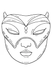 Máscara Veneziana para imprimir (1)