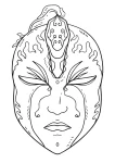 Máscara Veneziana para imprimir (2)