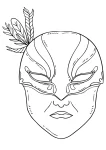 Máscara Veneziana para imprimir (3)