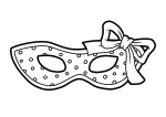 Máscara Veneziana para imprimir (5)