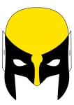 Máscara Wolverine para imprimir (1)