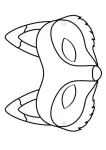 Máscara raposa para imprimir (2)