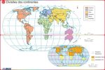 atividades Mapa dos Continentes para imprimir