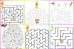 atividades Atividade labirinto de páscoa para imprimir