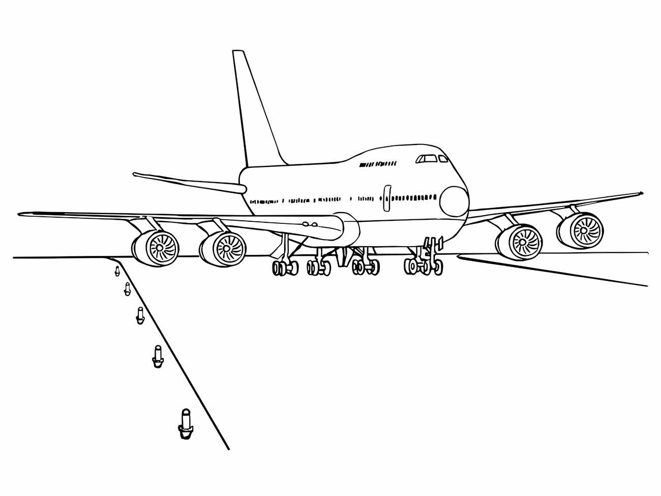 aviao para colorir 24