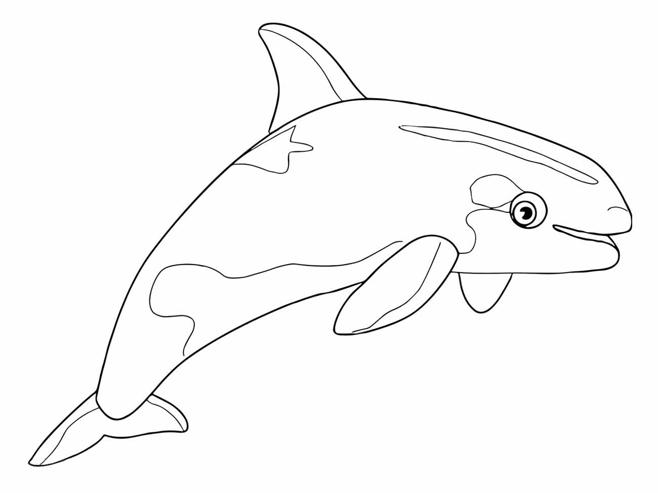 baleia para colorir 1