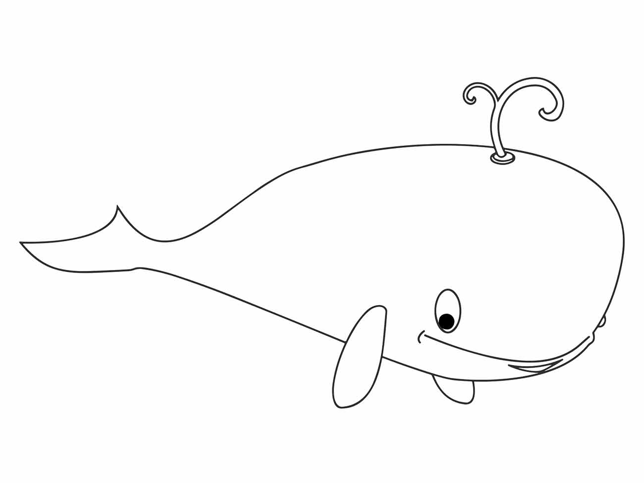 baleia para colorir 10