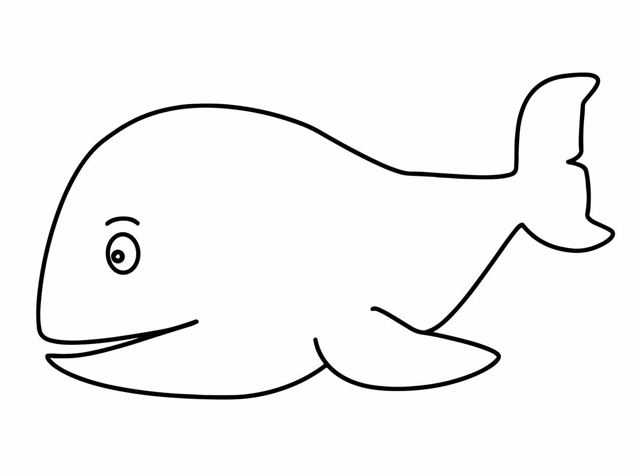 baleia para colorir 3