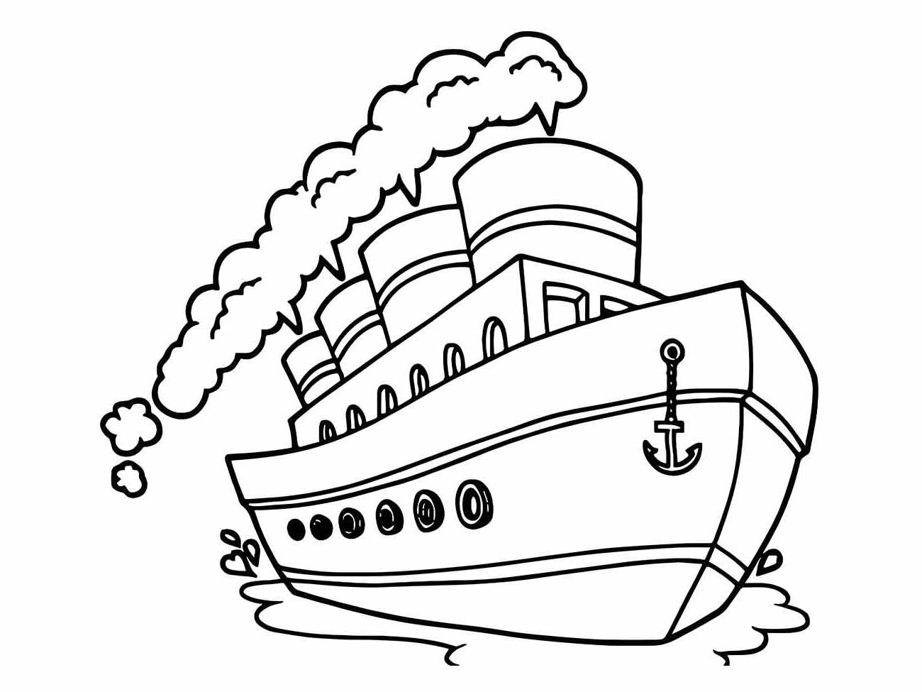 barco para colorir 12