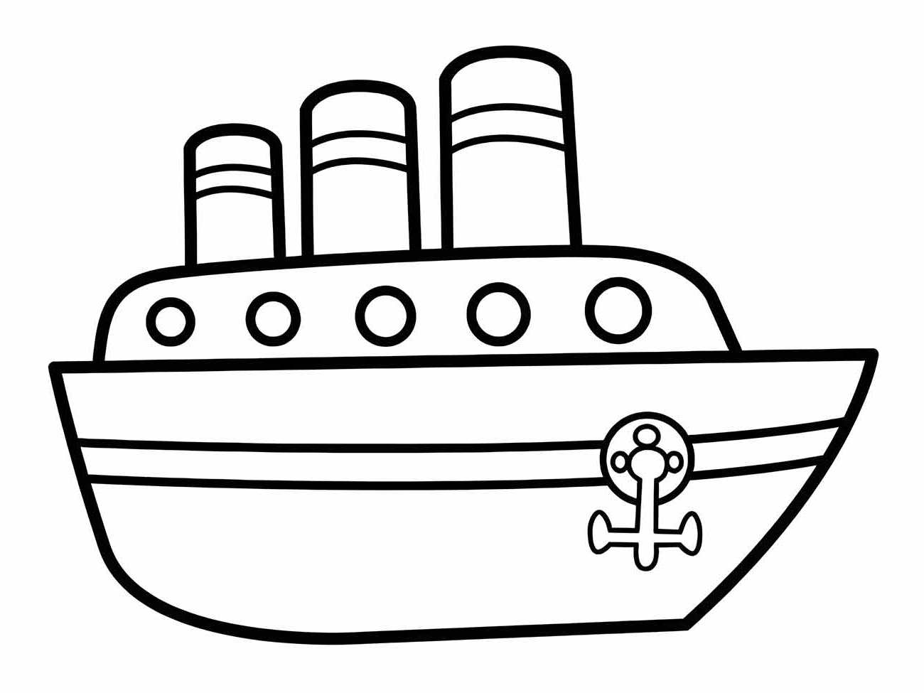 barco para colorir 15