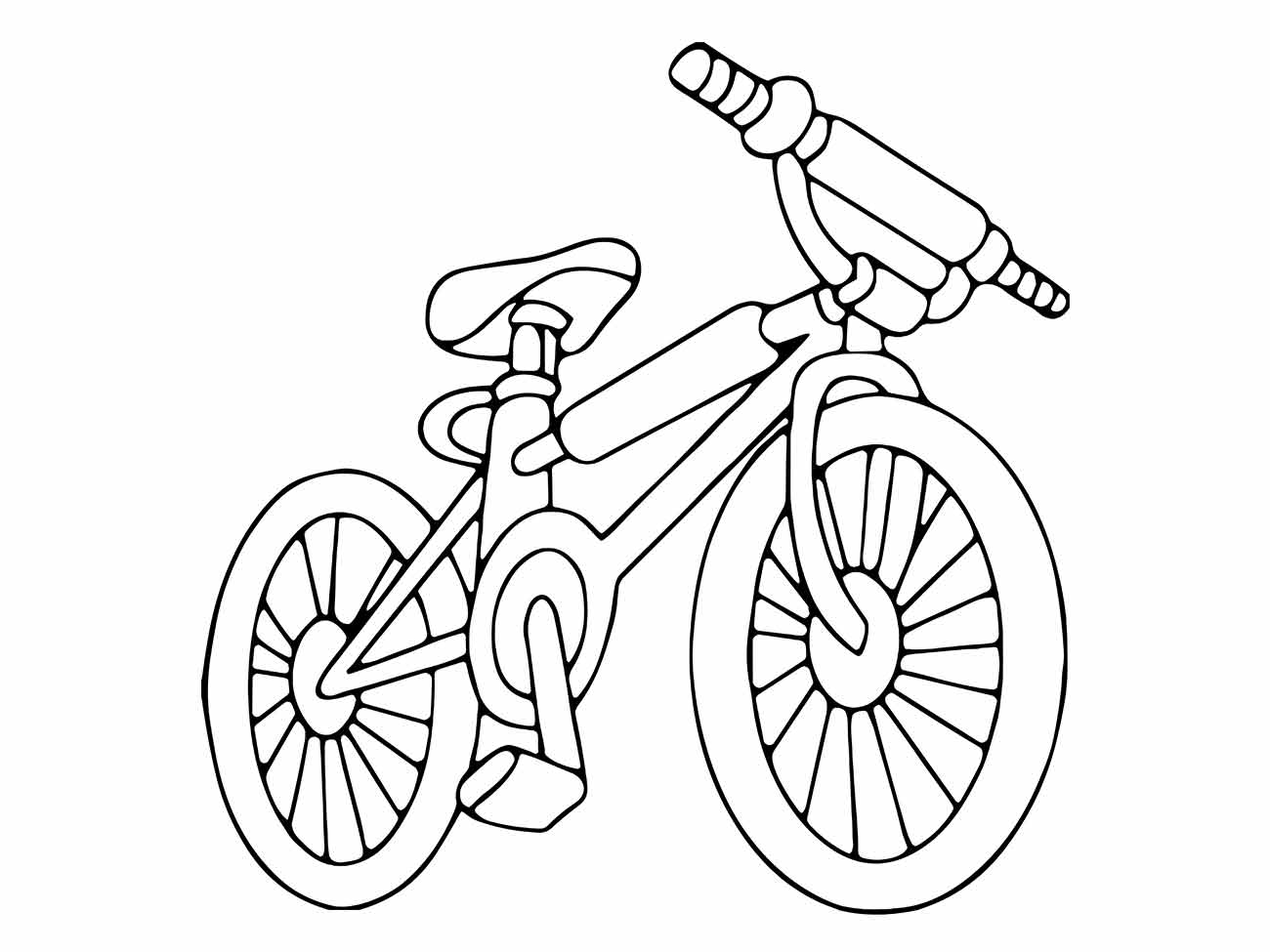 bicicleta para colorir 12
