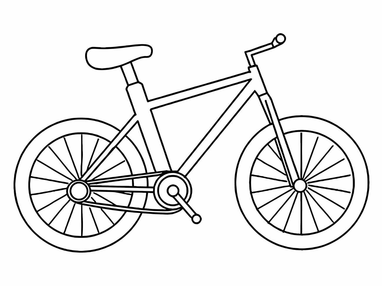 bicicleta para colorir 13