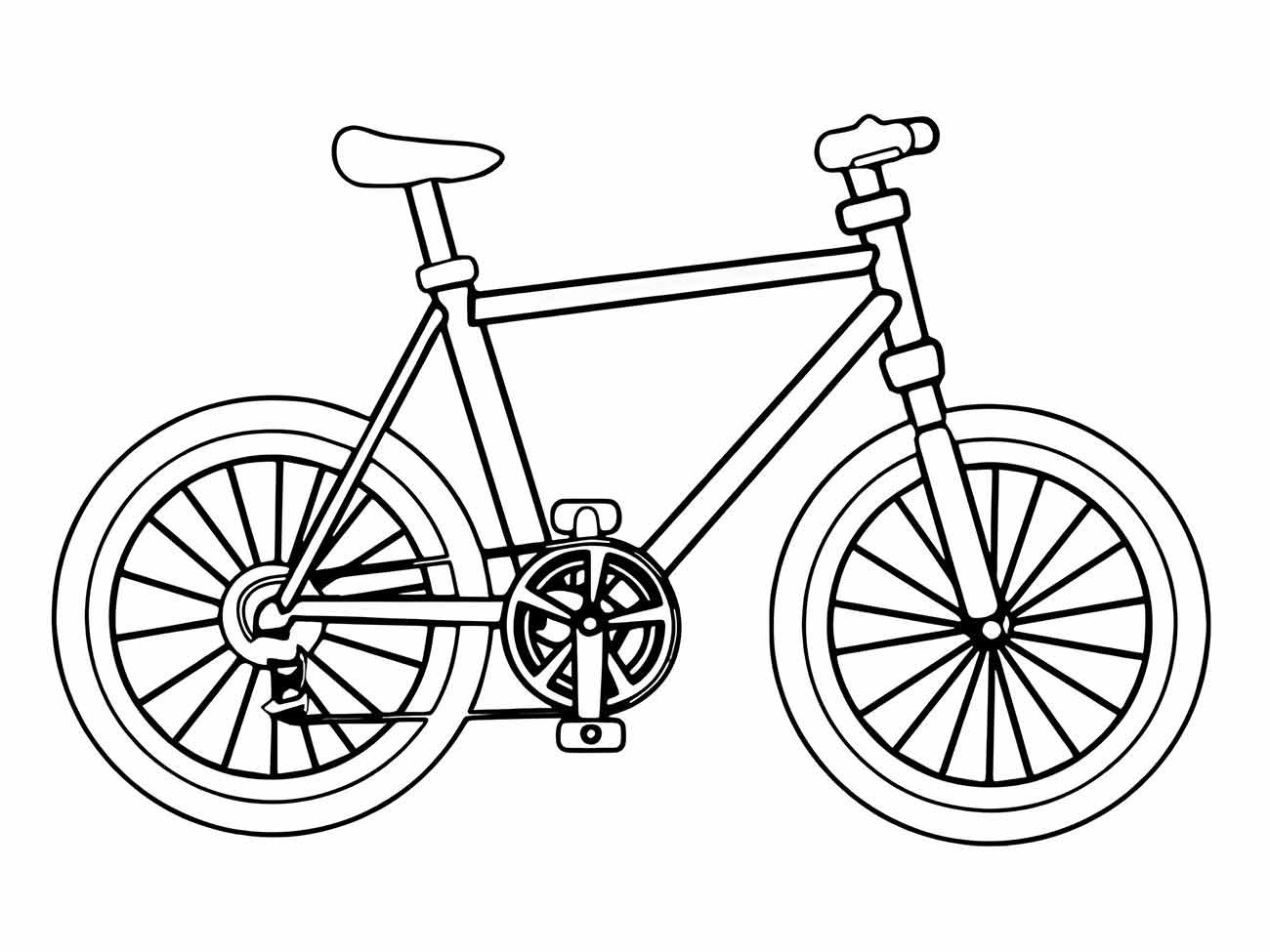 bicicleta para colorir 14