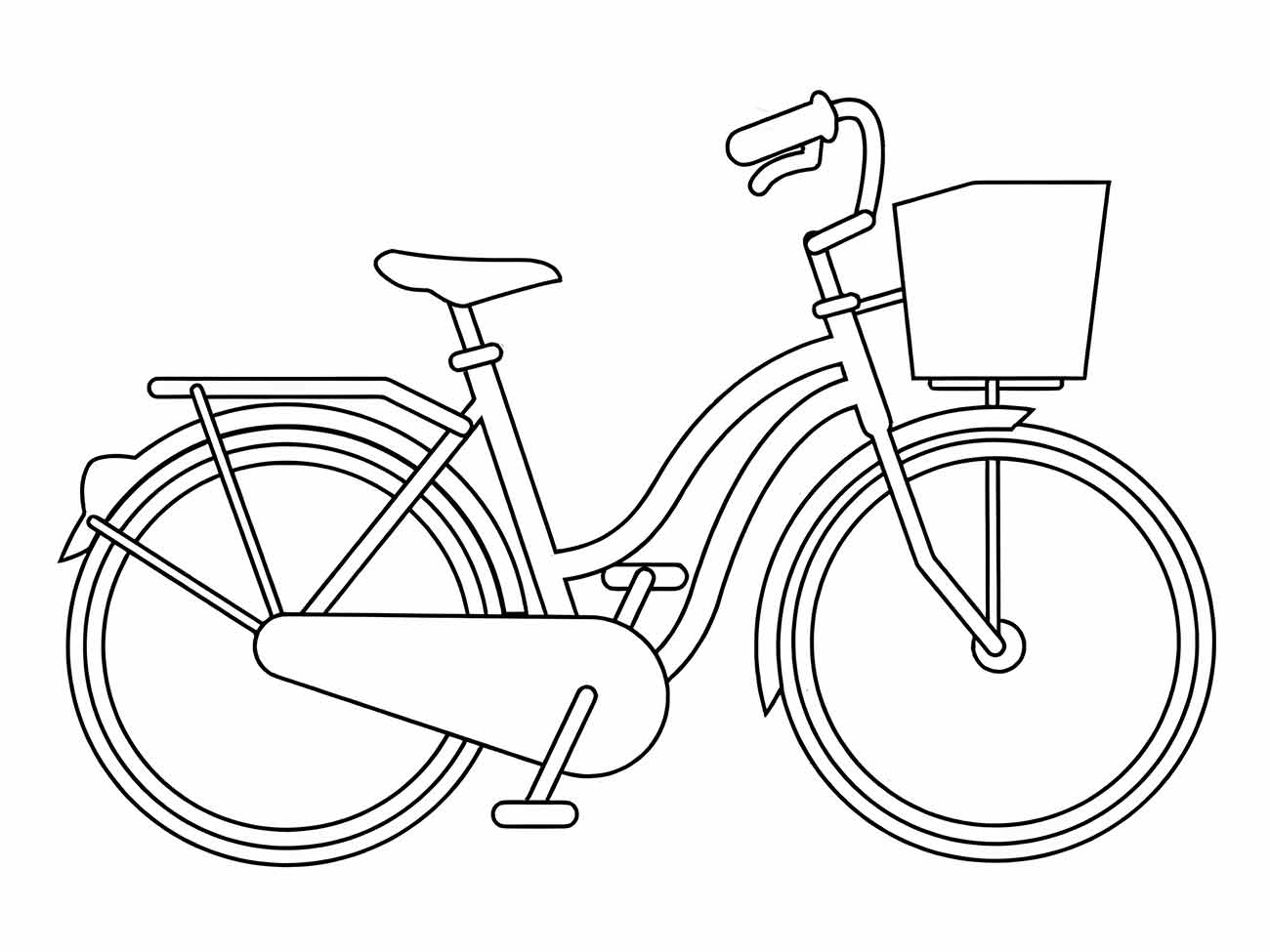 bicicleta para colorir 23
