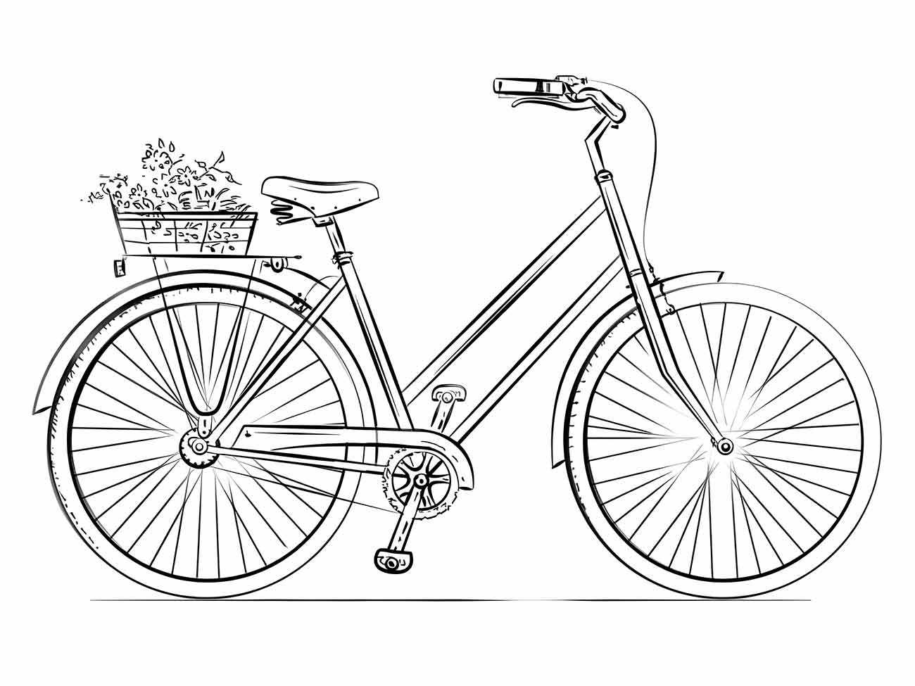 bicicleta para colorir 24