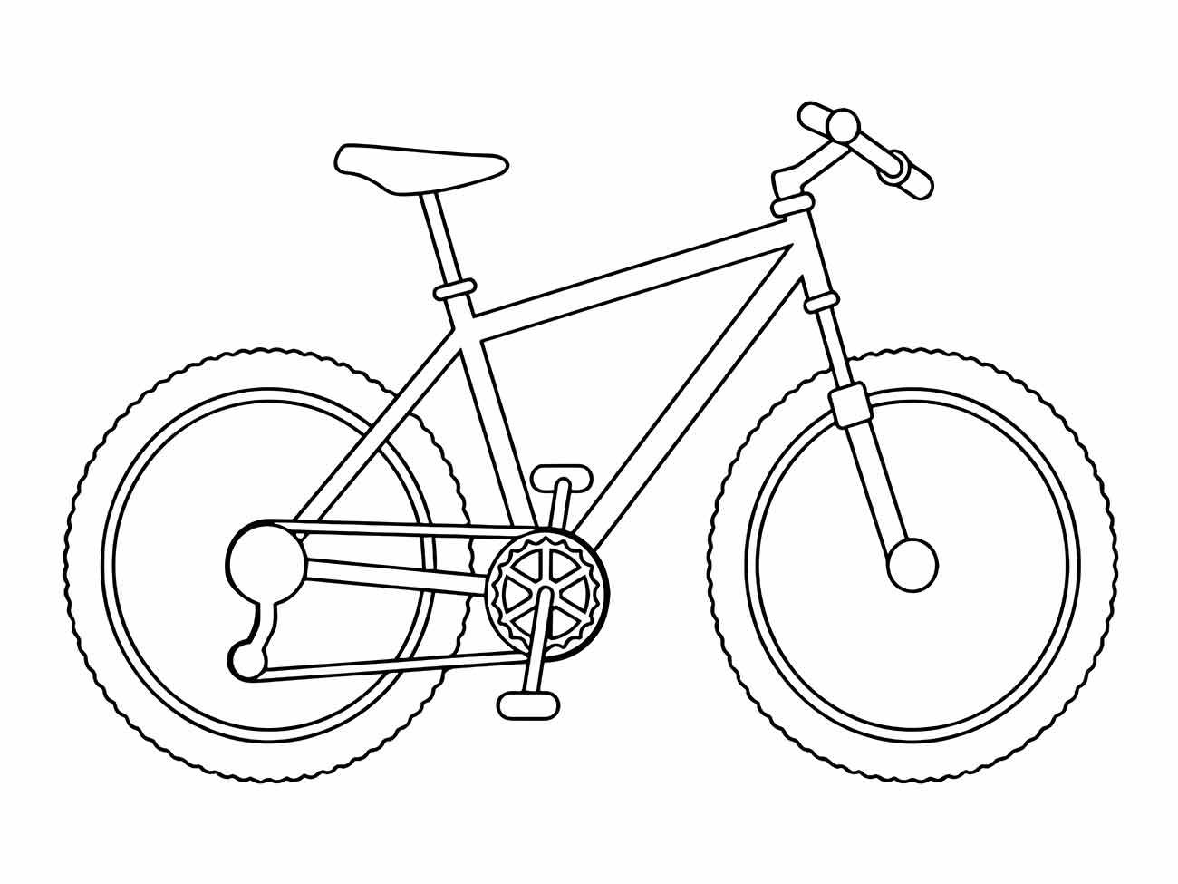 bicicleta para colorir 3