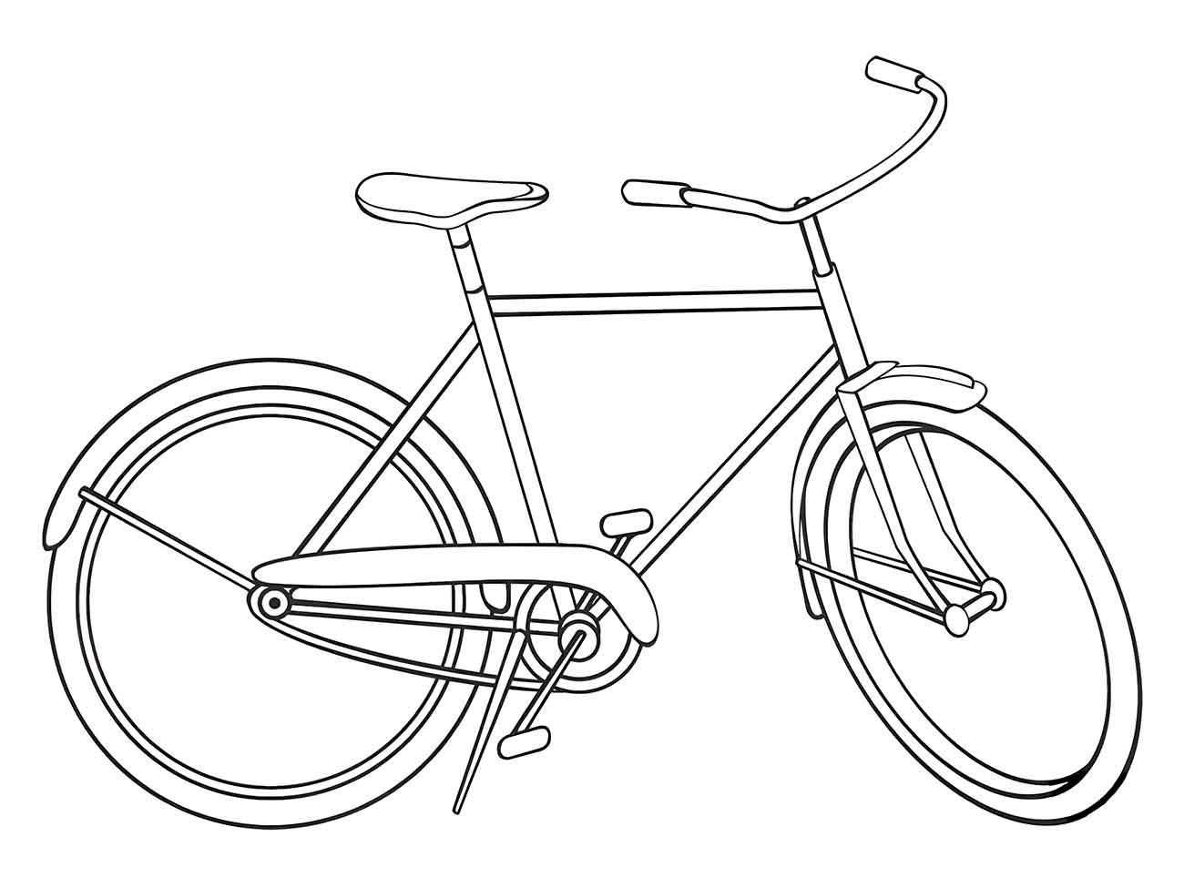 bicicleta para colorir 5