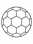 bola futebol para colorir 2