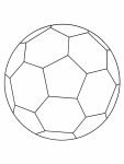 bola futebol para colorir 3