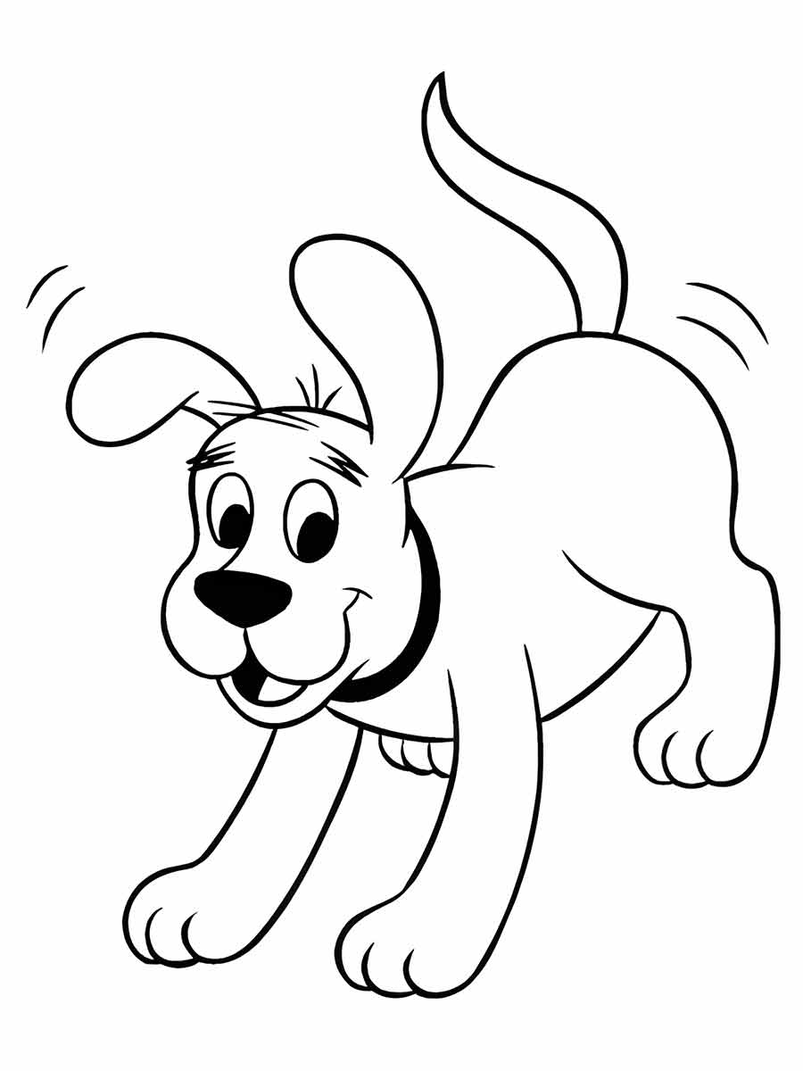 cachorro para colorir 16