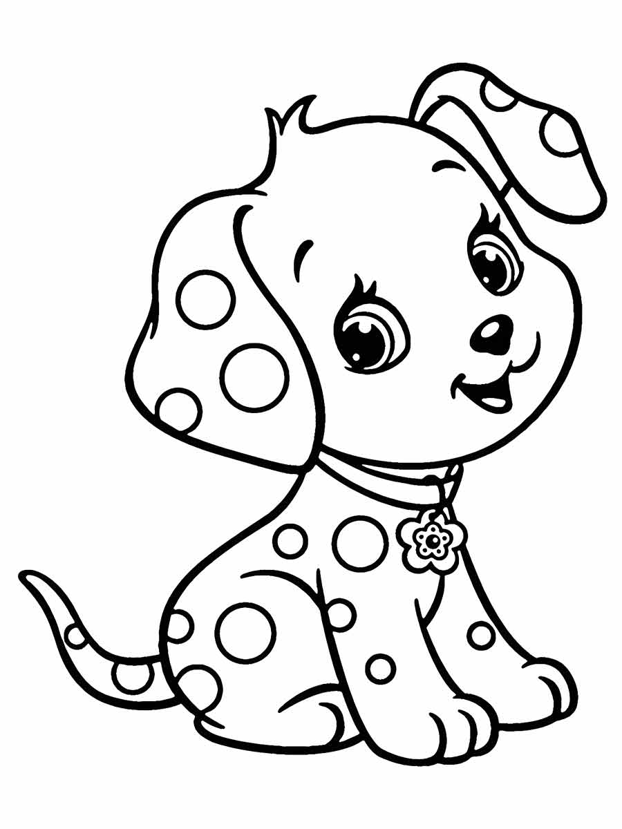 cachorro para colorir 21