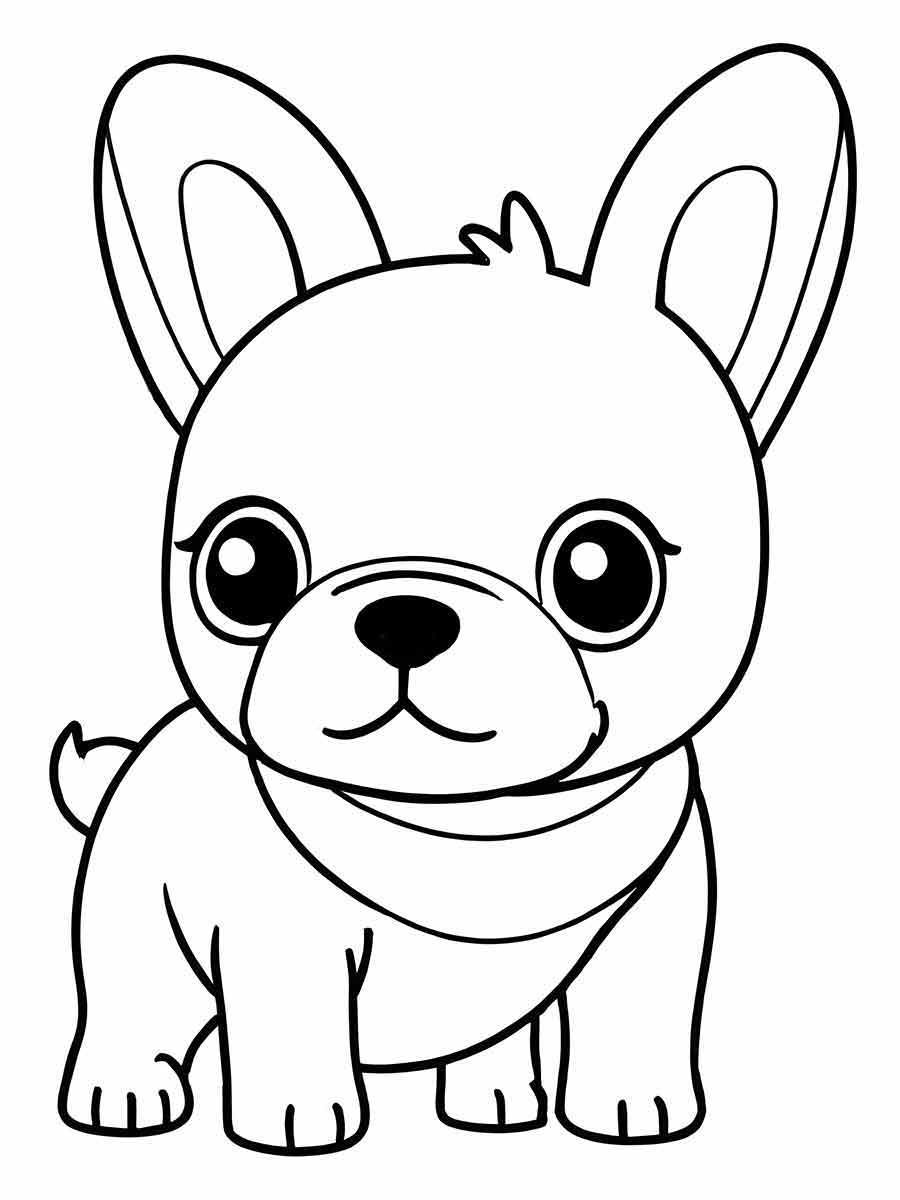 cachorro para colorir 23