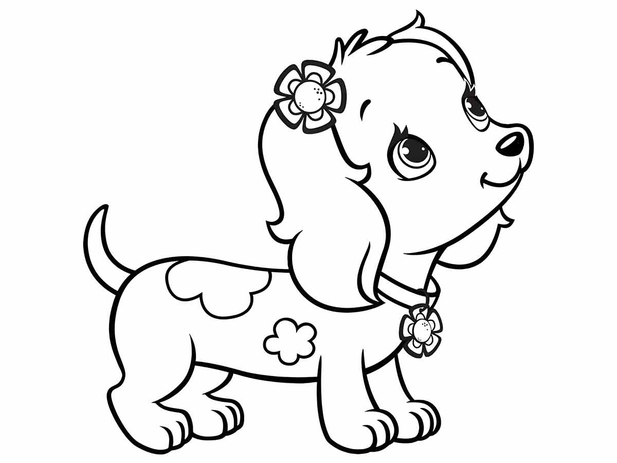 cachorro para colorir 24