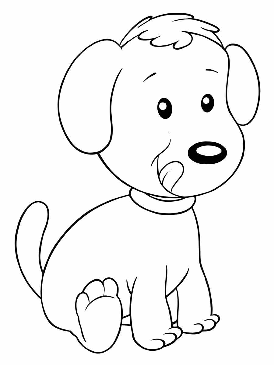 cachorro para colorir 26