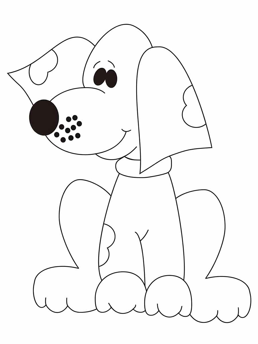 cachorro para colorir 27